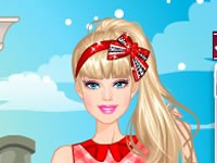 barbie college dress up games